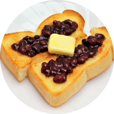 小倉(おぐら)トースト